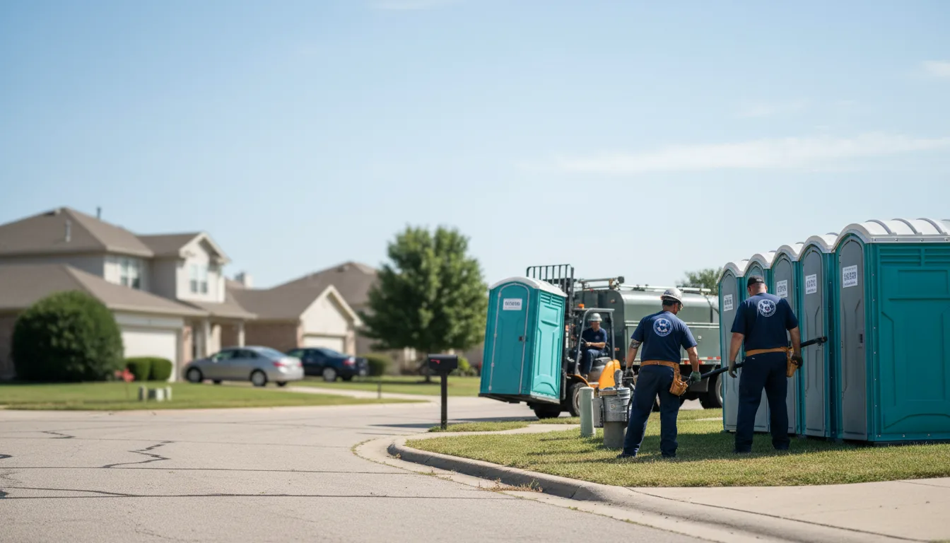 Porta Potty Rental in Colona, IL near me
